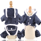 New Year Dog Cat Clothes Accessories Pet Supplies Fall winter Four Legged Cotton-padded Clothes
