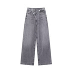 High Waist Wide Leg Jeans Daily Comfortable, Casual And Versatile