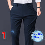 Men's Business Casual Trousers Spring And Summer Drape
