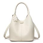 New All-match Tote Soft Leather Western Style Crossbody Bag