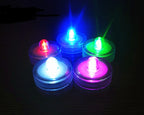 Colorful electronic candle light diving light