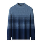 Pure Wool Half Turtleneck Thick Warm Sweater