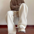 American Style Loose Corduroy Casual Pants Men