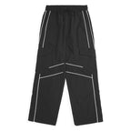 High Street Straight Loose Cargo Pants Men