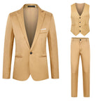 Men's Business Casual Men's Clothing Vest Suit Suit
