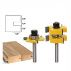 Three-tooth T-shaped tenon jointing knife woodworking