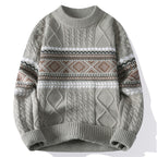 Autumn And Winter Fashion Trend Mock Neck Sweater Men
