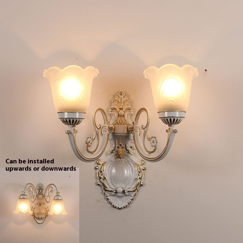 American Wall Lamp European-style About Bedroom Bedside Lamp Aisle Corridor