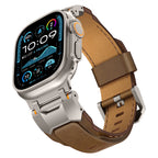 Vintage Men's Niche High-end Feel High-end Top Layer Cowhide Handmade Strap