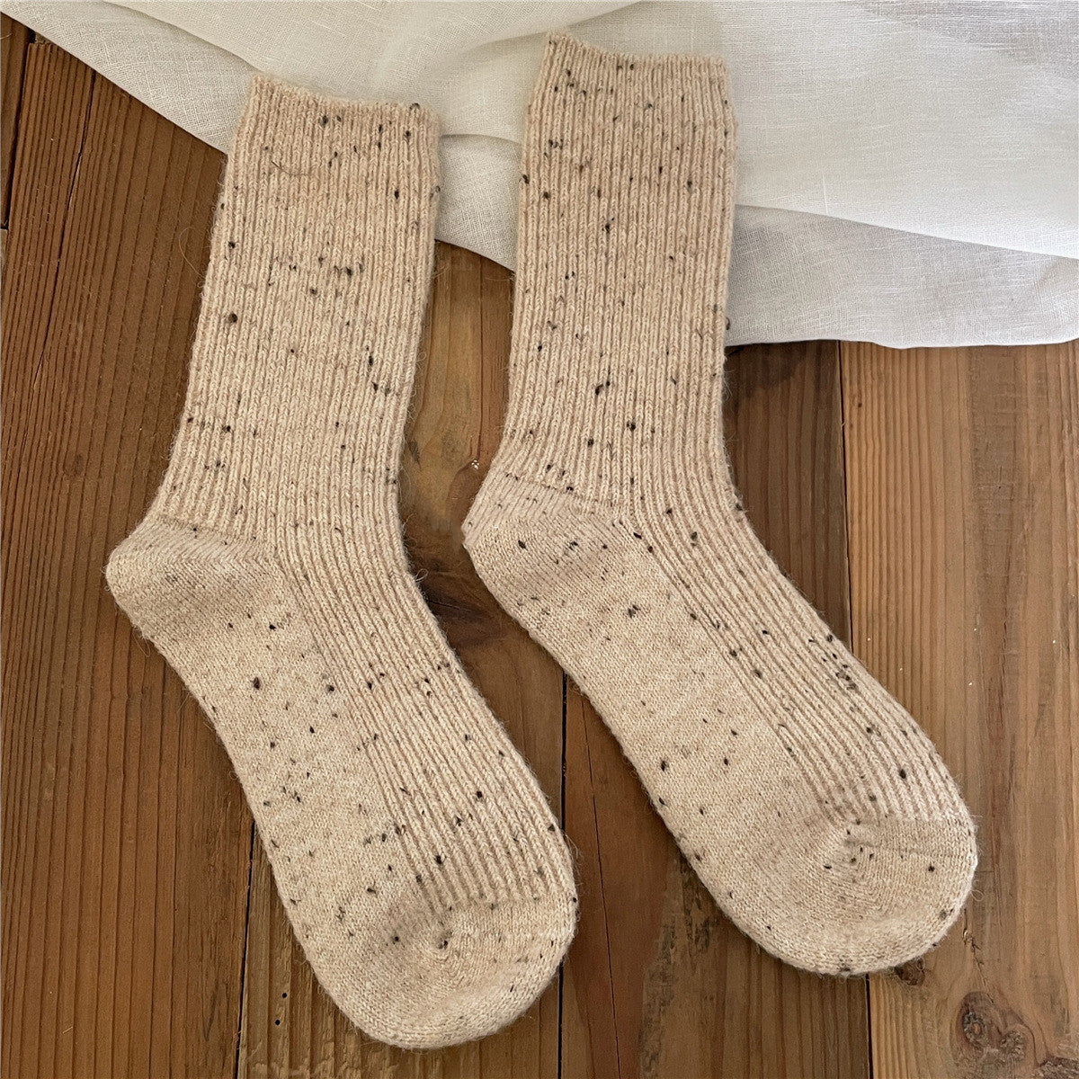 Thickened Wool Socks For Warmth In Winter