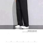 New Loose Straight Gray Sweatpants Spring And Autumn