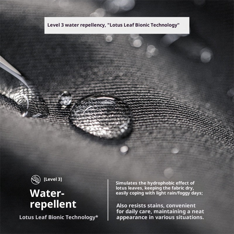 Non-ironing Anti-wrinkle Loose Straight Trousers Men