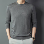 Men's Mulberry Silk Wool Autumn Non-iron Long Sleeve Shirt