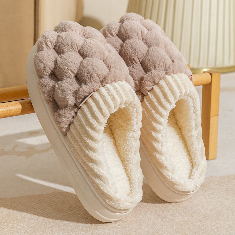 Cotton Slippers Women's Winter Home