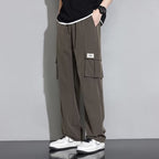Men's Summer New Ice Silk Overalls