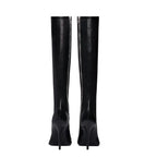 New Stiletto Heel Pointed Shaped Heel Side Zipper Knee-length Female Boots