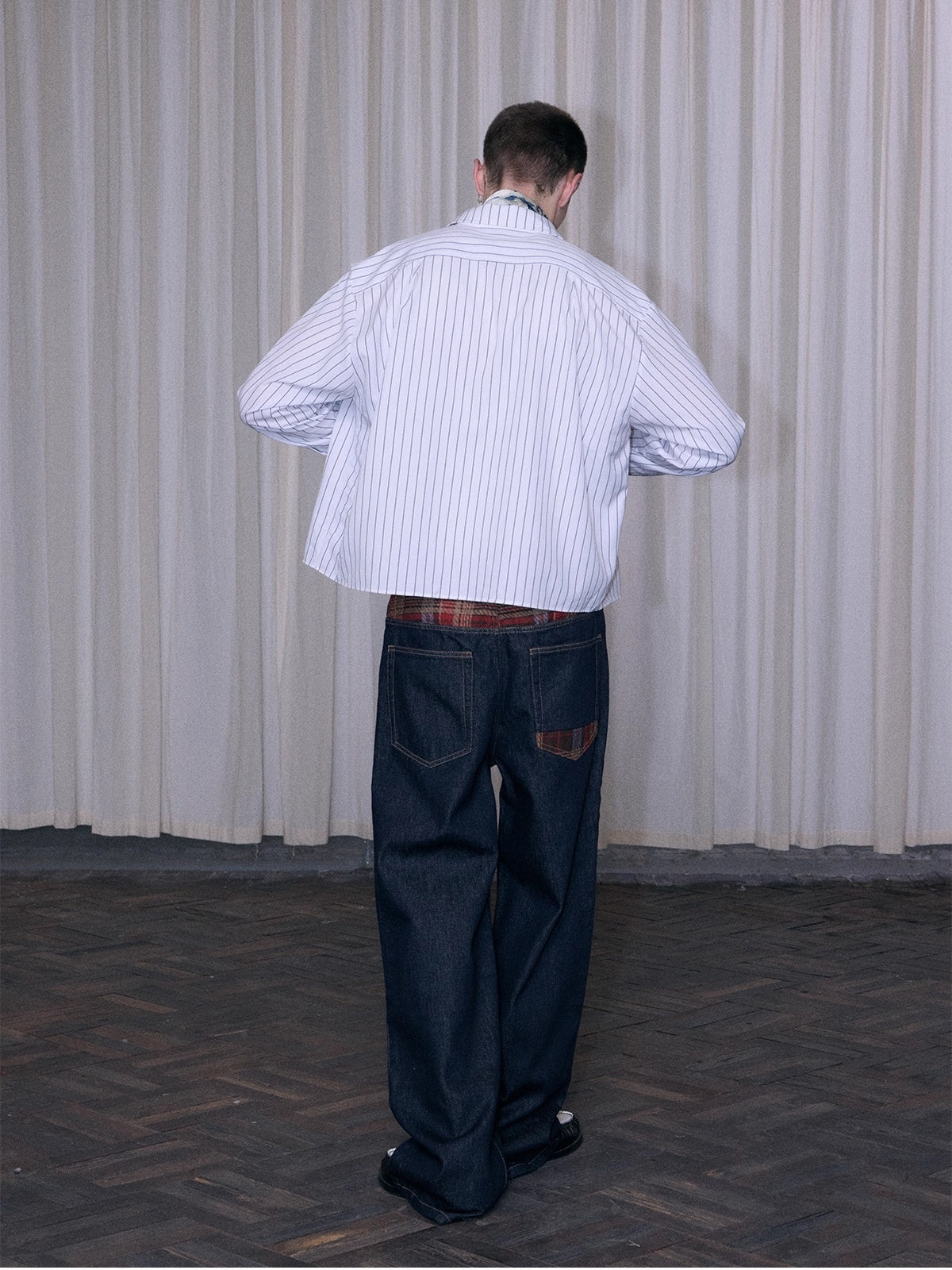 American Loose Straight Leg Jeans For Men