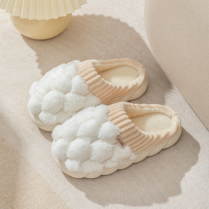 Cotton Slippers Women's Winter Home