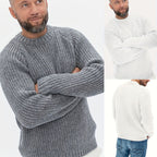 Loose Daily Casual Round Neck Men's Pullovers