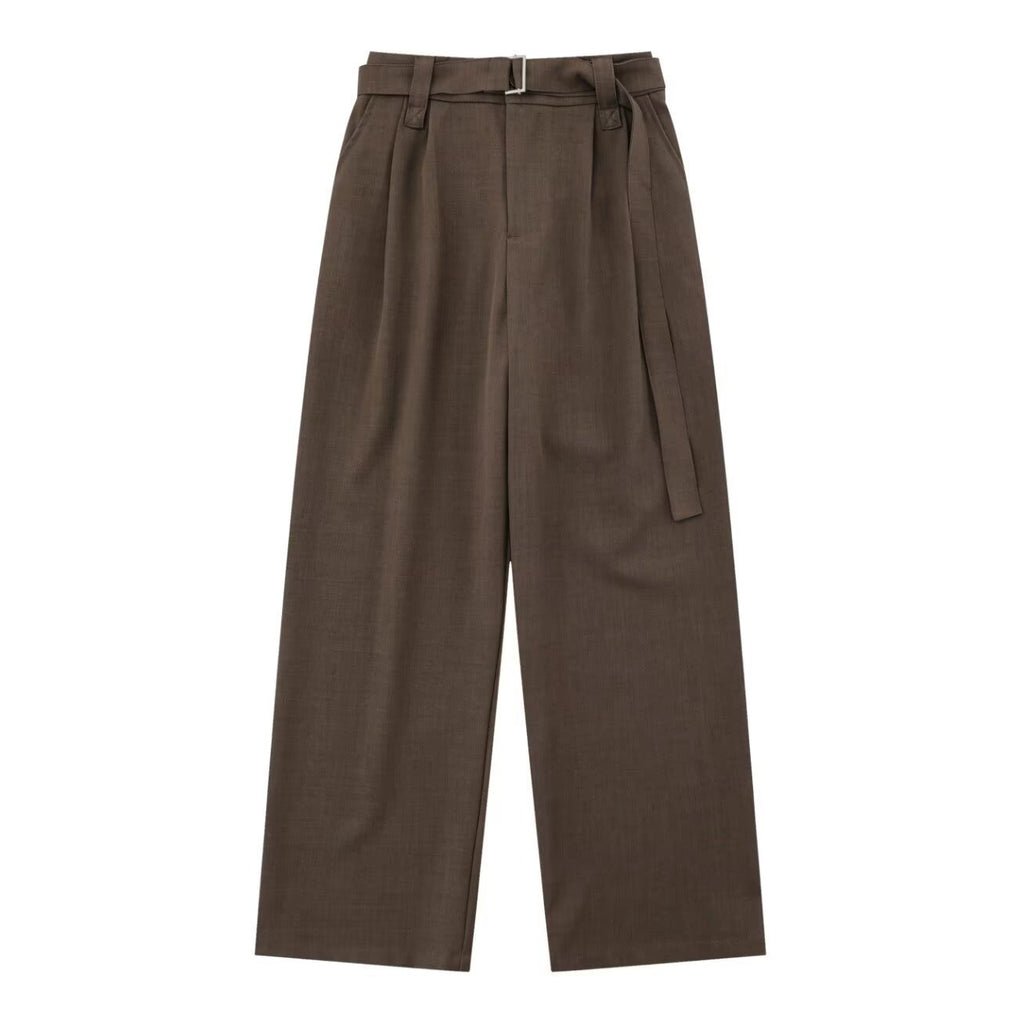 Loose Leisure All-matching Draping Straight Trousers