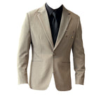 Slim-fit Thin One Button Casual Suit Jacket Men's Two-piece Suit