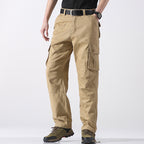 Men's Spring Three-dimensional Pocket Straight-leg Trousers Outdoor