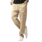 Men's Casual Trousers Loose Thin Fashionable Sports Quick-drying