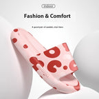 Liangorange Ins Slippers Women's Outdoor All-match Thick Bottom Mute Men