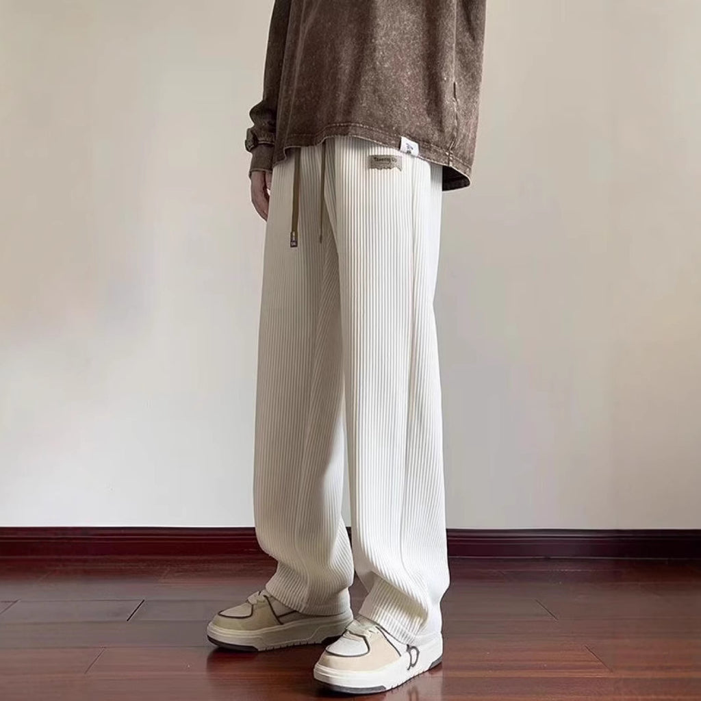 American Style Loose Corduroy Casual Pants Men