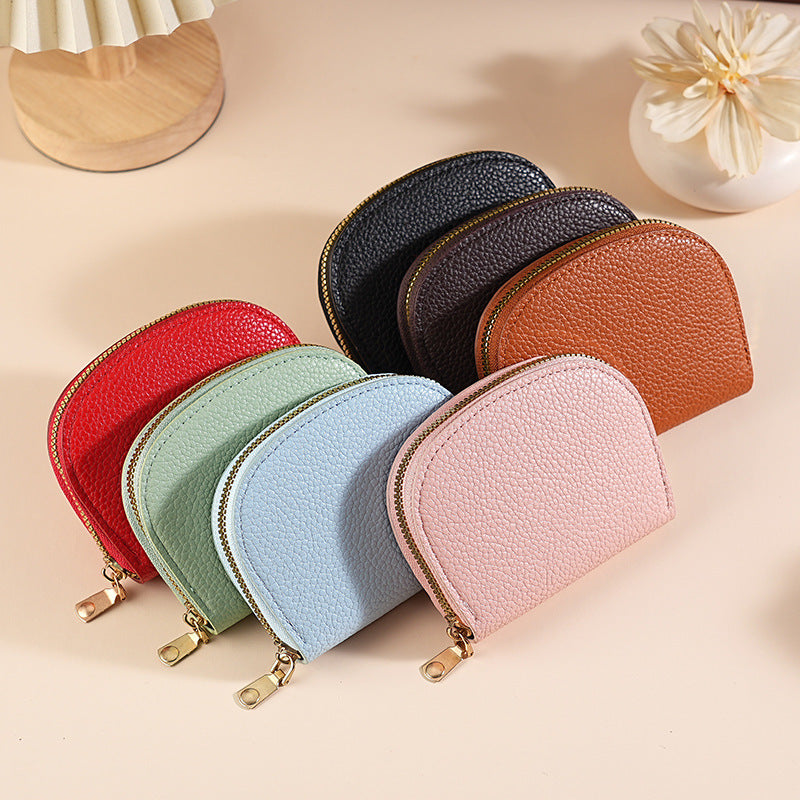 Ladies Fashion Shell Card Holder Storage Bag