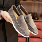 British Loafers Retro Flat Bottom Casual Men