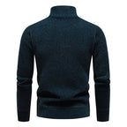 Velvet Stand Collar Thickened Men's Clothing Sweater