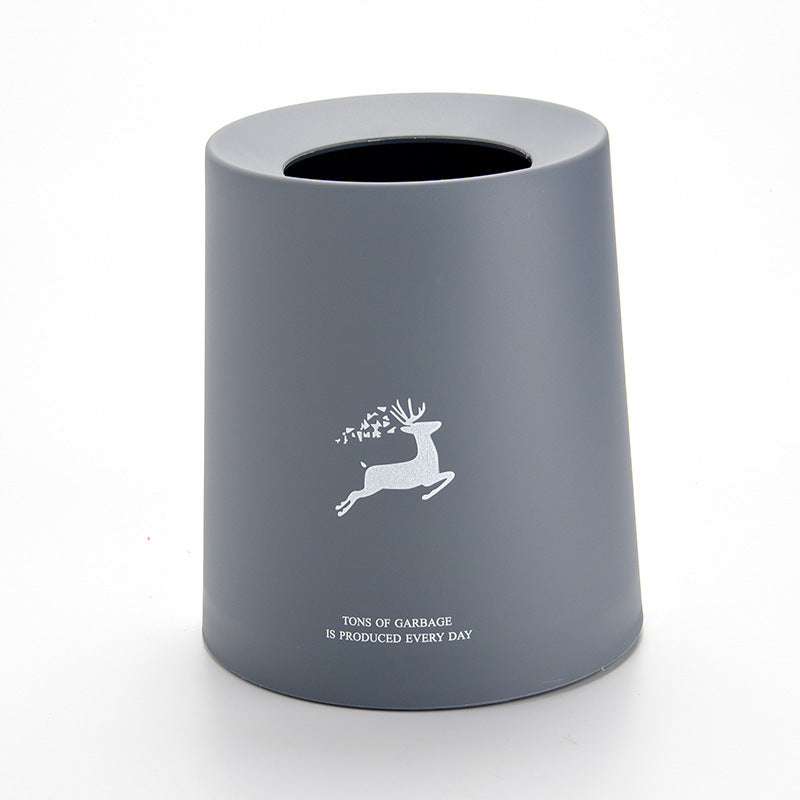 Living room bedroom office creative Nordic trash can