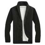 Autumn And Winter Sweater Knitwear Men's Cardigan Lapel