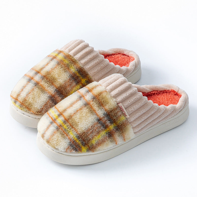 Leisure Home Comfortable Soft Cotton Slippers