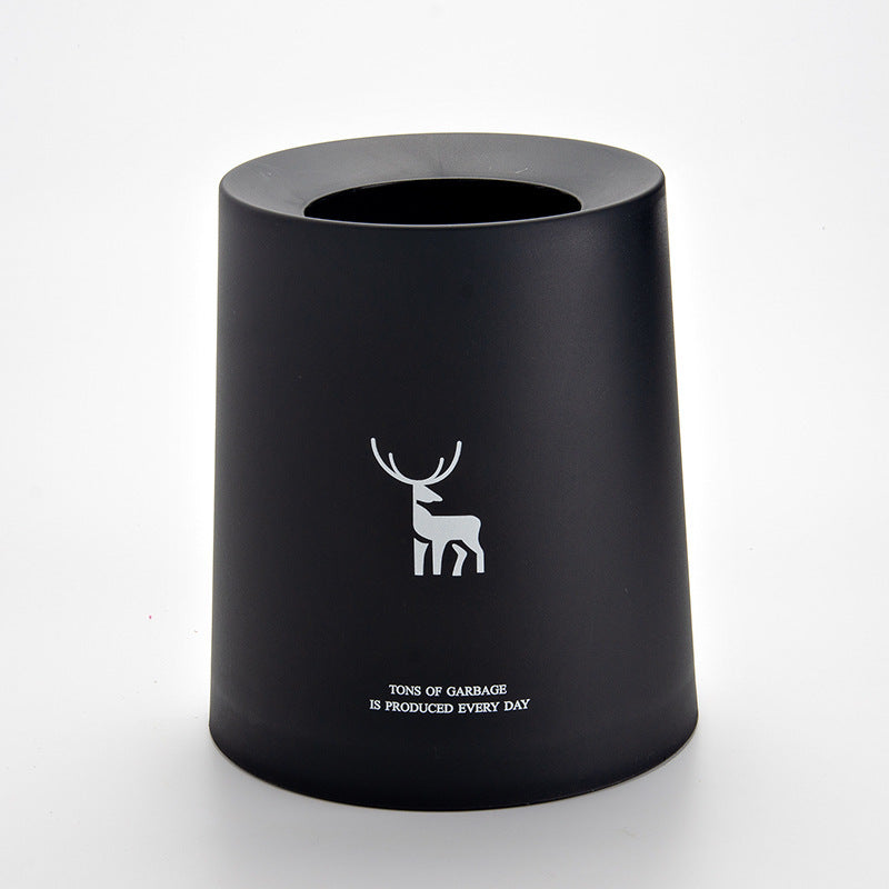 Living room bedroom office creative Nordic trash can