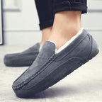 Men's Low Cut Leg Warmers And Casual Lazy Shoes