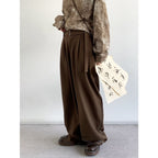 Loose Leisure All-matching Draping Straight Trousers