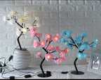LED Tree Lamp Rose Small Tree Lamp Modeling Lamp Table Lamp