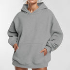 Loose Casual Temperament Long Sleeve Hooded Sweater