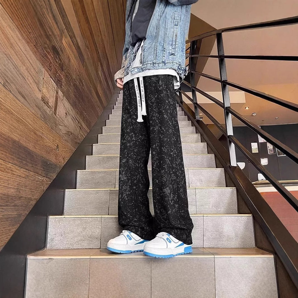 American Retro Boys Tie-dye Trousers