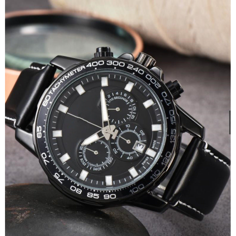 Men's Day Six-pin Full-function Quartz Watch