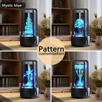 Creative 2 In 1 Audio Acrylic Crystal Lamp And Bluetooth Speaker Valentine's Day Gift Touch Night Lamp