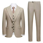 Groom Slim-fitting Suit Three-piece Suit For Men