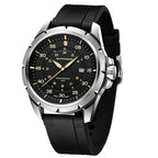 Youth Student Quartz Exam Watch Men's Silicone Waterproof 520 Gift For Boyfriend