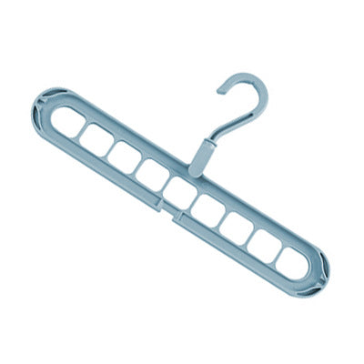 9-hole Clothes Hanger Organizer Space Saving Hanger Multi-function Folding Magic Hangers Drying Racks Scarf Clothes Storage