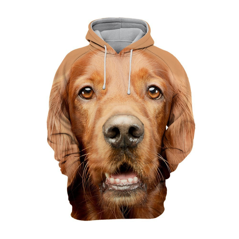 New Animal Dog Printed Hoodie Man's Sportswear