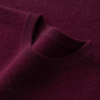 Cashmere Sweater Men's Low Round Neck Business Casual Cashmere Sweater