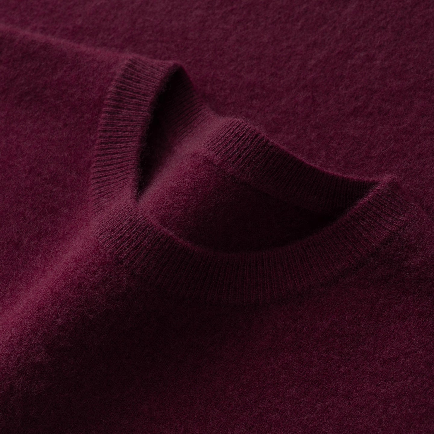 Cashmere Sweater Men's Low Round Neck Business Casual Cashmere Sweater