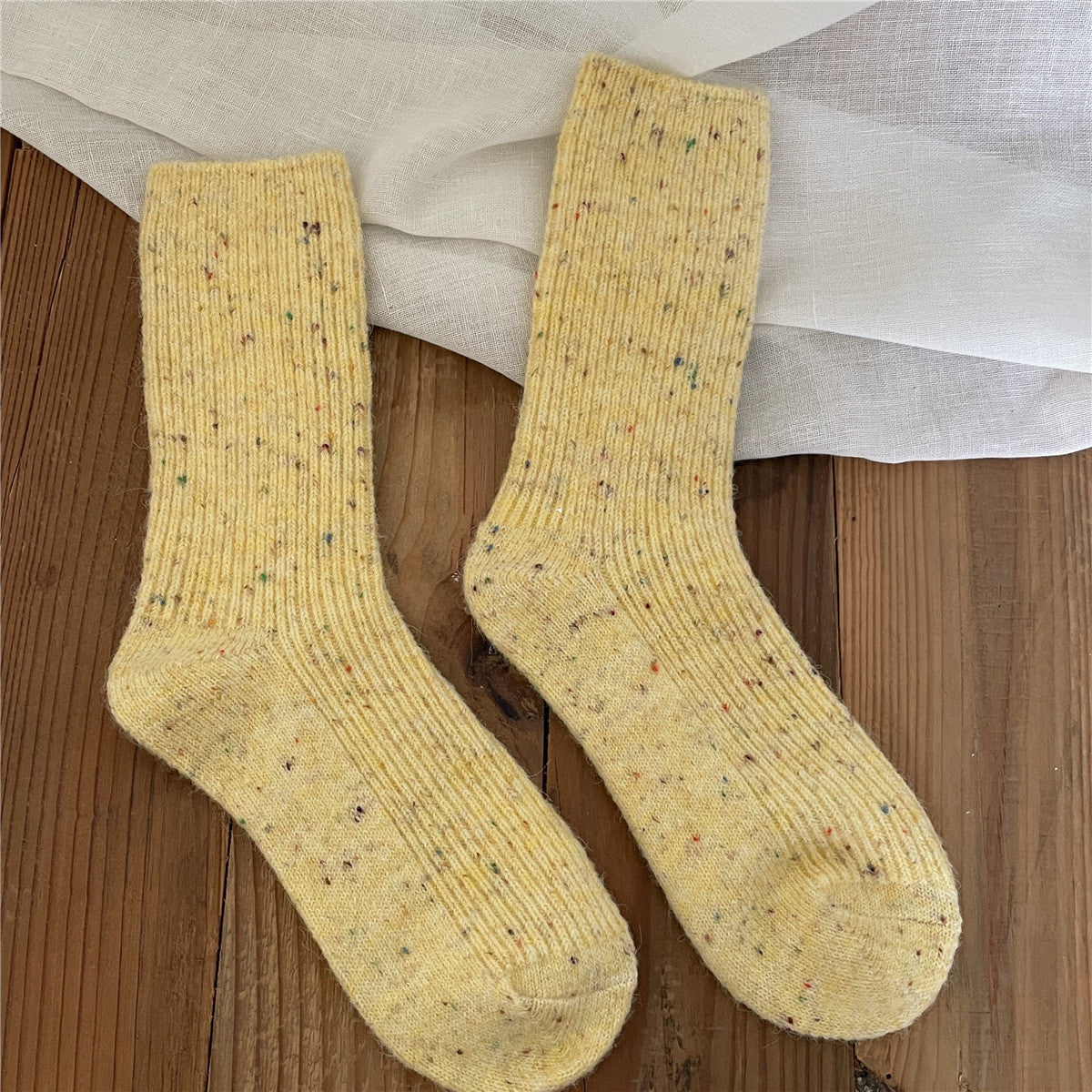 Thickened Wool Socks For Warmth In Winter